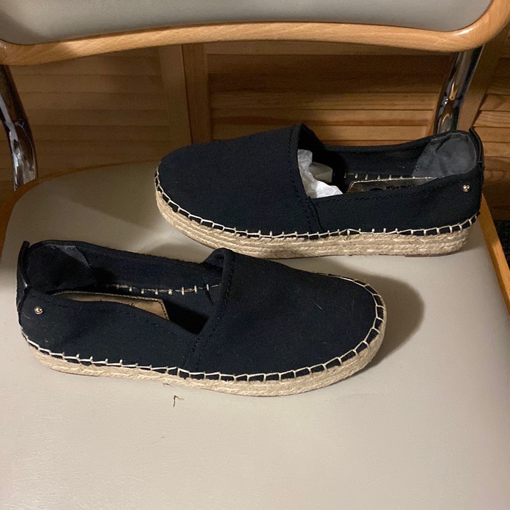 Black espadrilles. Sam Edelman Circus.